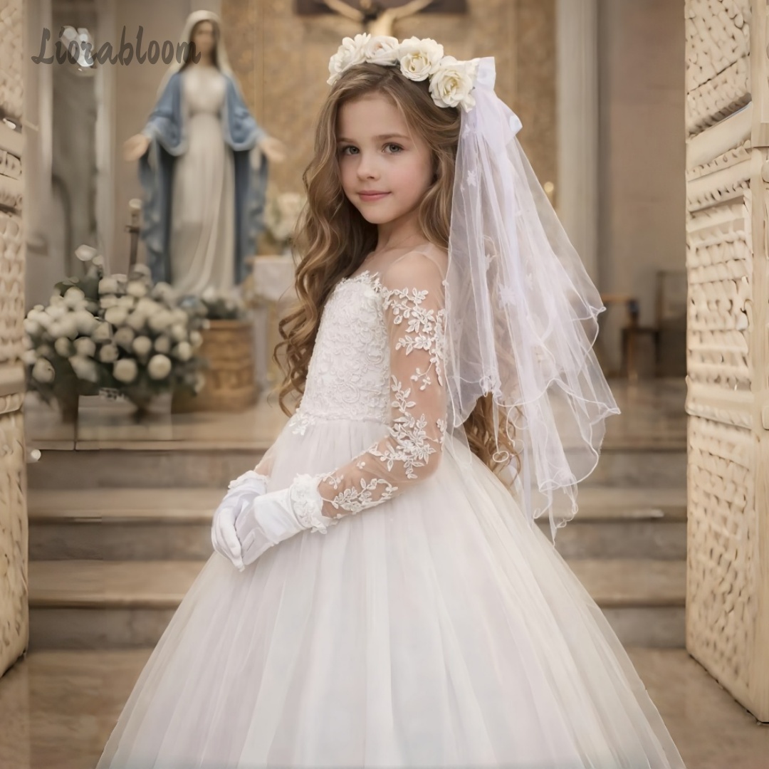 Formal Skirt - Gaun Pengantin Renda untuk Anak Perempuan,