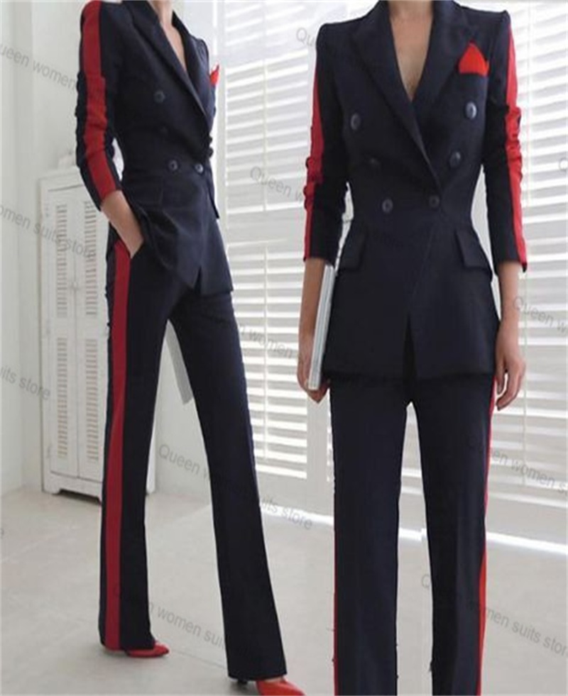 Women'S Red Formal Wear - Setelan pakaian wanita, merah hitam musim