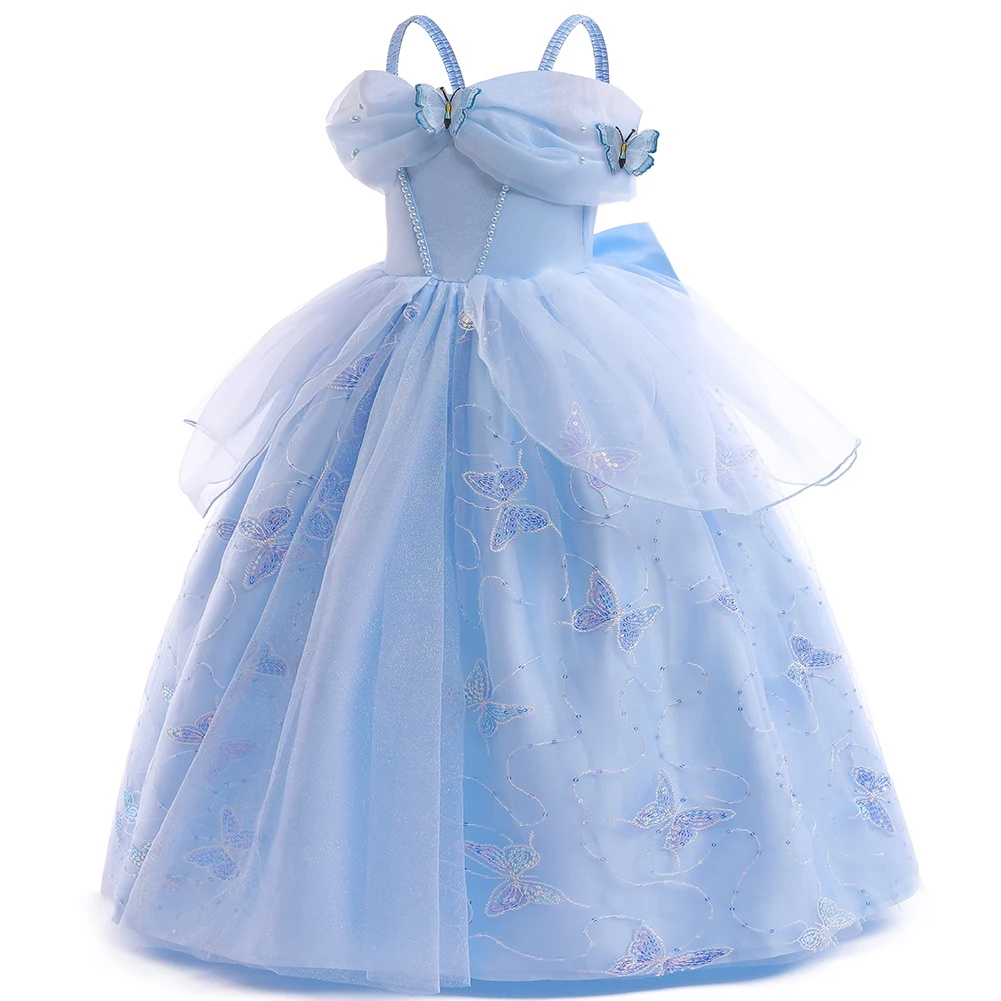 Kostum Cosplay Biru Anak Perem - Evening Gown ulasan dan harga