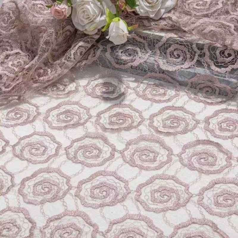 Kain Renda Tulle Bersulam deng - Lace Dress ulasan dan harga
