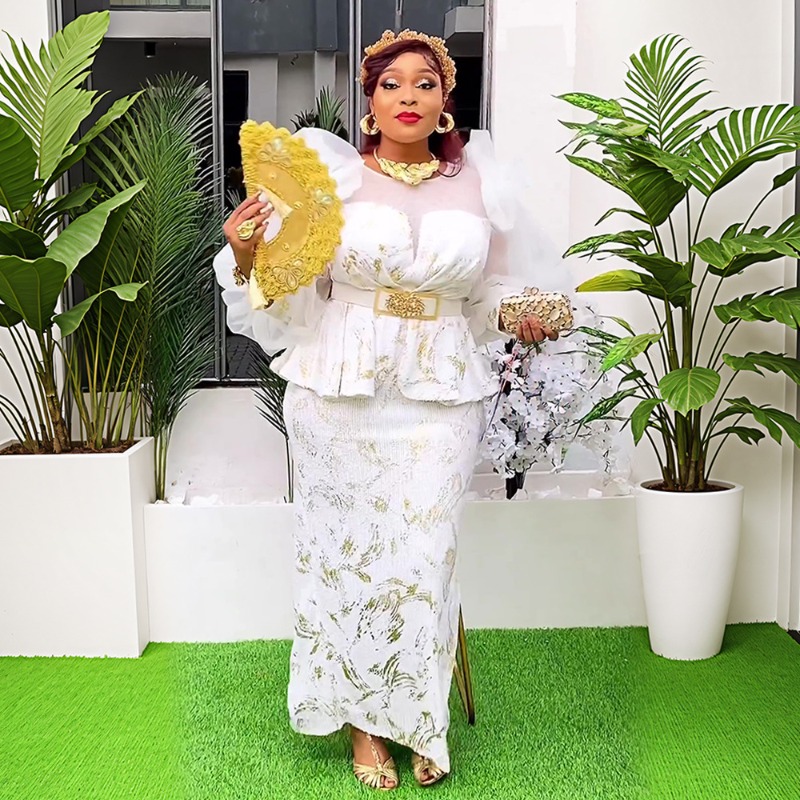 Gaun Pesta Afrika Wanita Baru  - Evening Gown ulasan dan harga