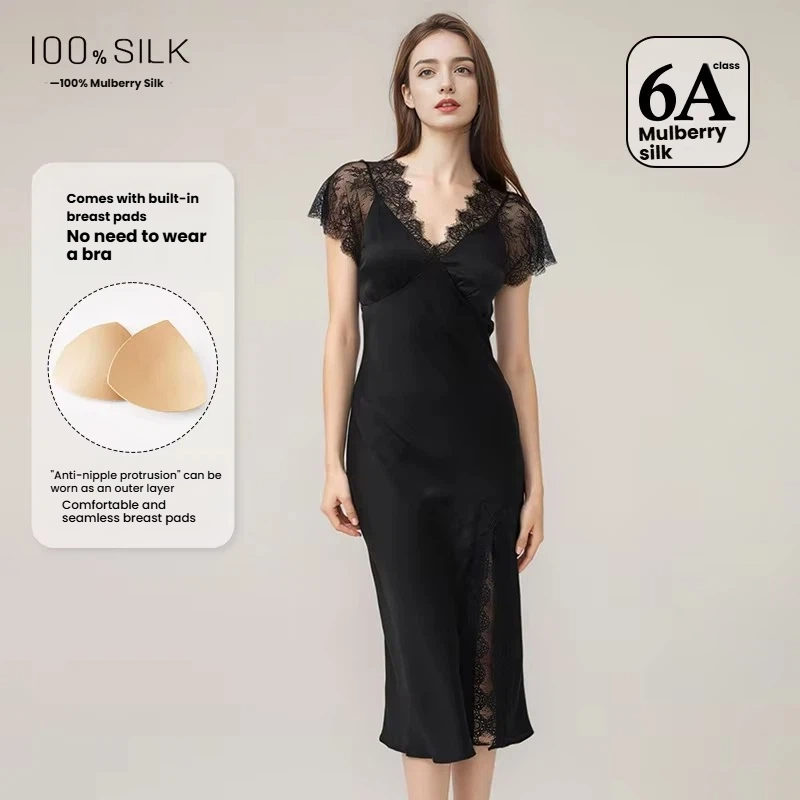 Gaun Tidur Wanita Seksi Berbah - Lace Dress ulasan dan harga