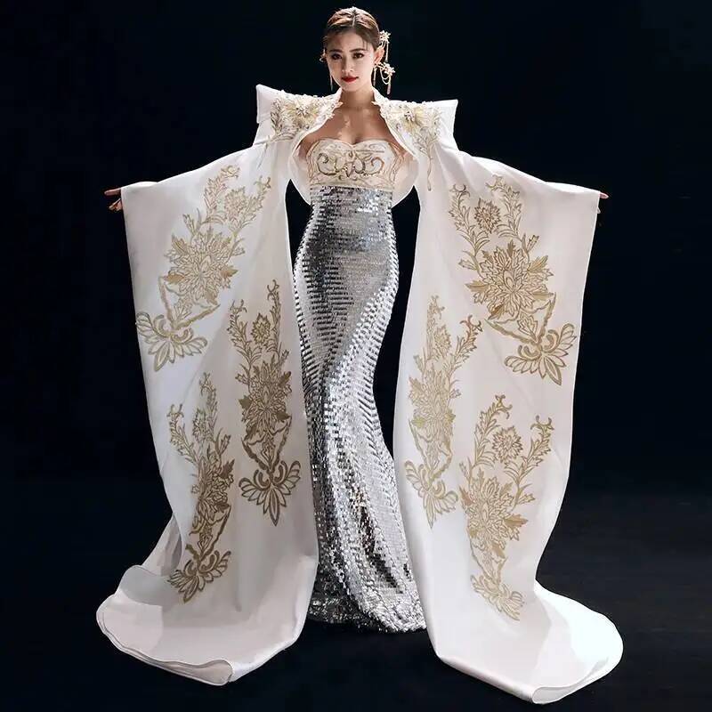 Gaun Malam Bergaya Tiongkok ya - Formal Dress ulasan dan harga