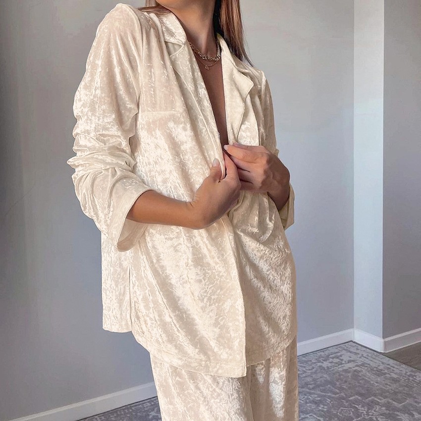 Piyama Lounge Pj Nightwear Vel - Womens Blazer ulasan dan harga
